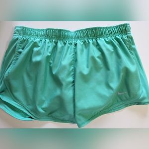 NIKE, Tempo Brief-Lined Running Shorts, Spring Green Heather, Various sizes.